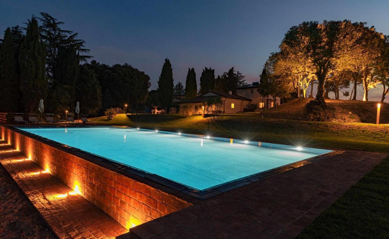 Borgo Le Colline Luxury Agriturismo In Tuscany ガンバッシ・テルメ エクステリア 写真