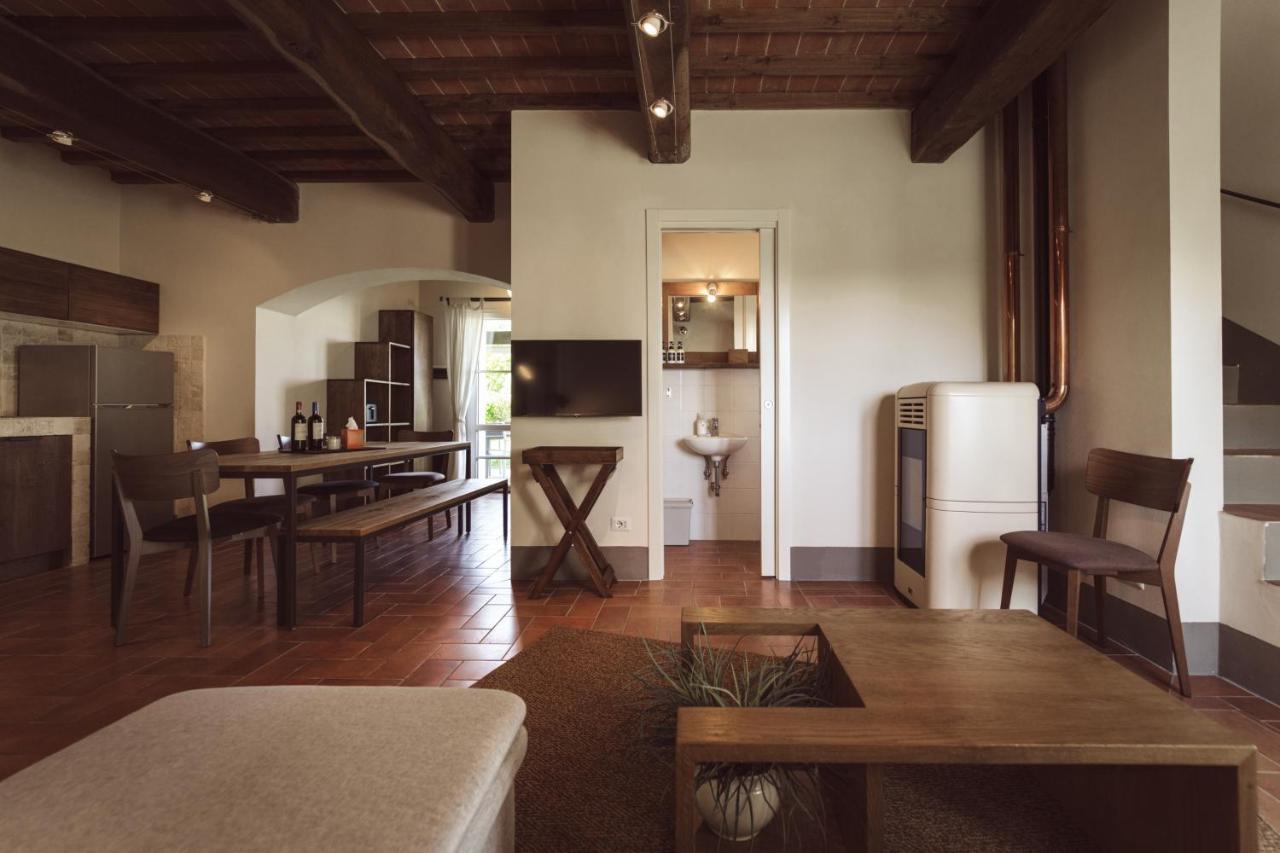 Borgo Le Colline Luxury Agriturismo In Tuscany ガンバッシ・テルメ エクステリア 写真