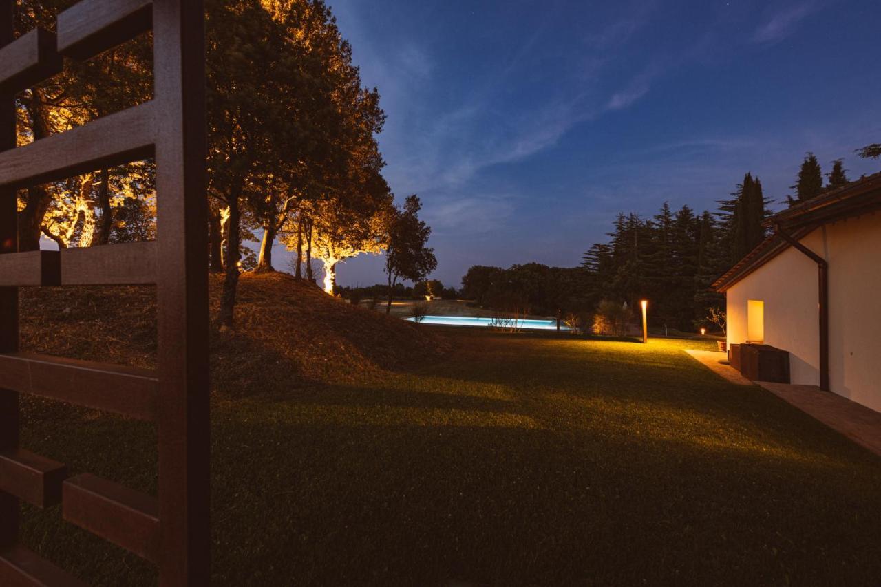 Borgo Le Colline Luxury Agriturismo In Tuscany ガンバッシ・テルメ エクステリア 写真