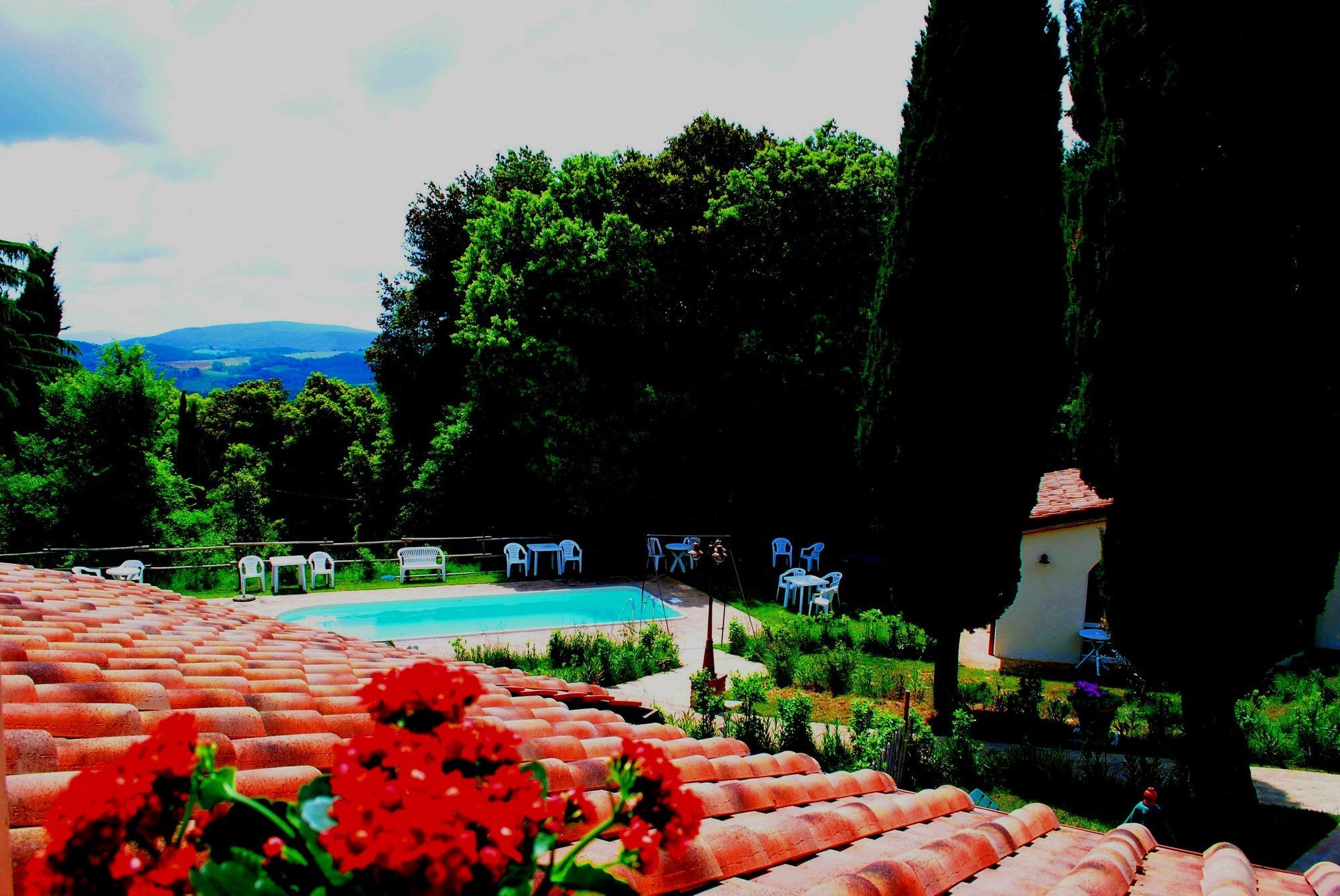 Borgo Le Colline Luxury Agriturismo In Tuscany ガンバッシ・テルメ エクステリア 写真